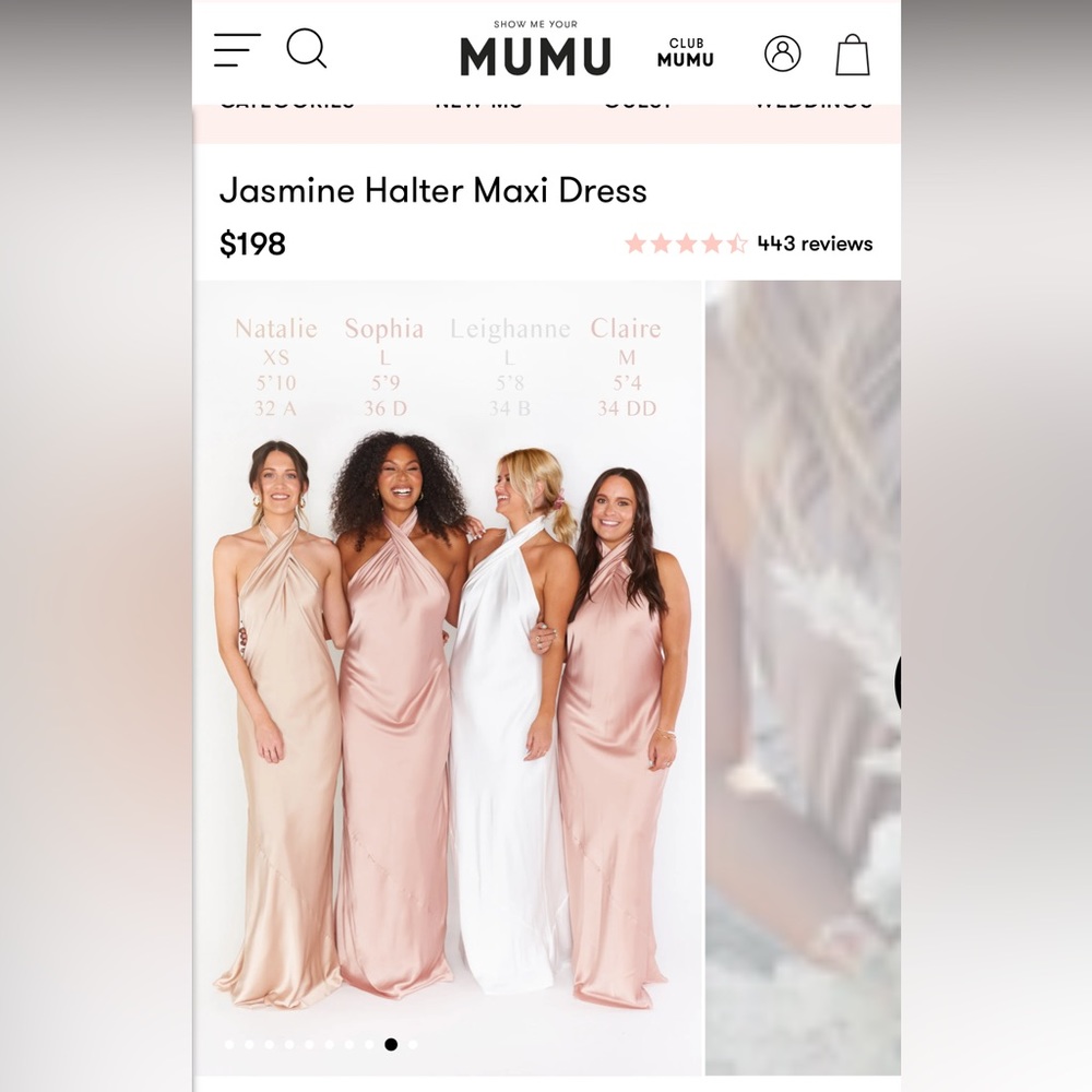 Show Me Your MuMu - Jasmine Halter Dress